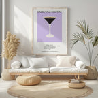 Classic Espresso Martini Cocktail Drink Recipe - Rolled Poster Wall Art Print | House Prints