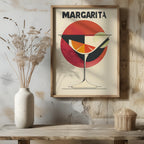 Sunset Red Margarita Cocktail Drink - Rolled Poster Wall Art Print | House Prints