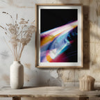 Colour Trails in Motion - Rolled Poster Wall Art Print | House Prints