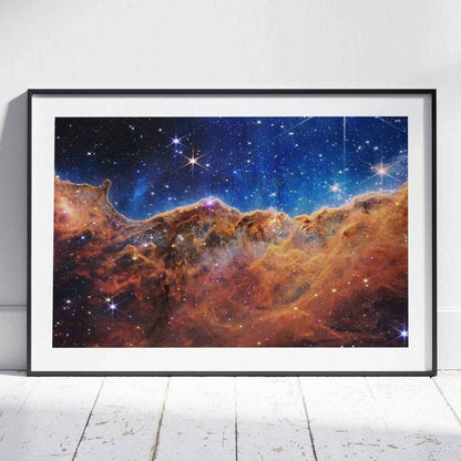 Cosmic Cliffs James Web Space Telescope - Rolled Poster Wall Art Print - House Prints
