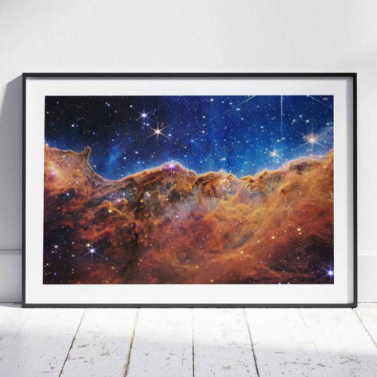 Cosmic Cliffs James Web Space Telescope - Rolled Poster Wall Art Print - House Prints