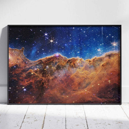 Cosmic Cliffs James Web Space Telescope - Rolled Poster Wall Art Print - House Prints