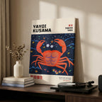 Crab Tokyo 1993 - Yayoi Kusama - Framed Canvas Wall Art Print
