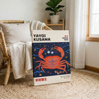 Crab Tokyo 1993 - Yayoi Kusama - Framed Canvas Wall Art Print