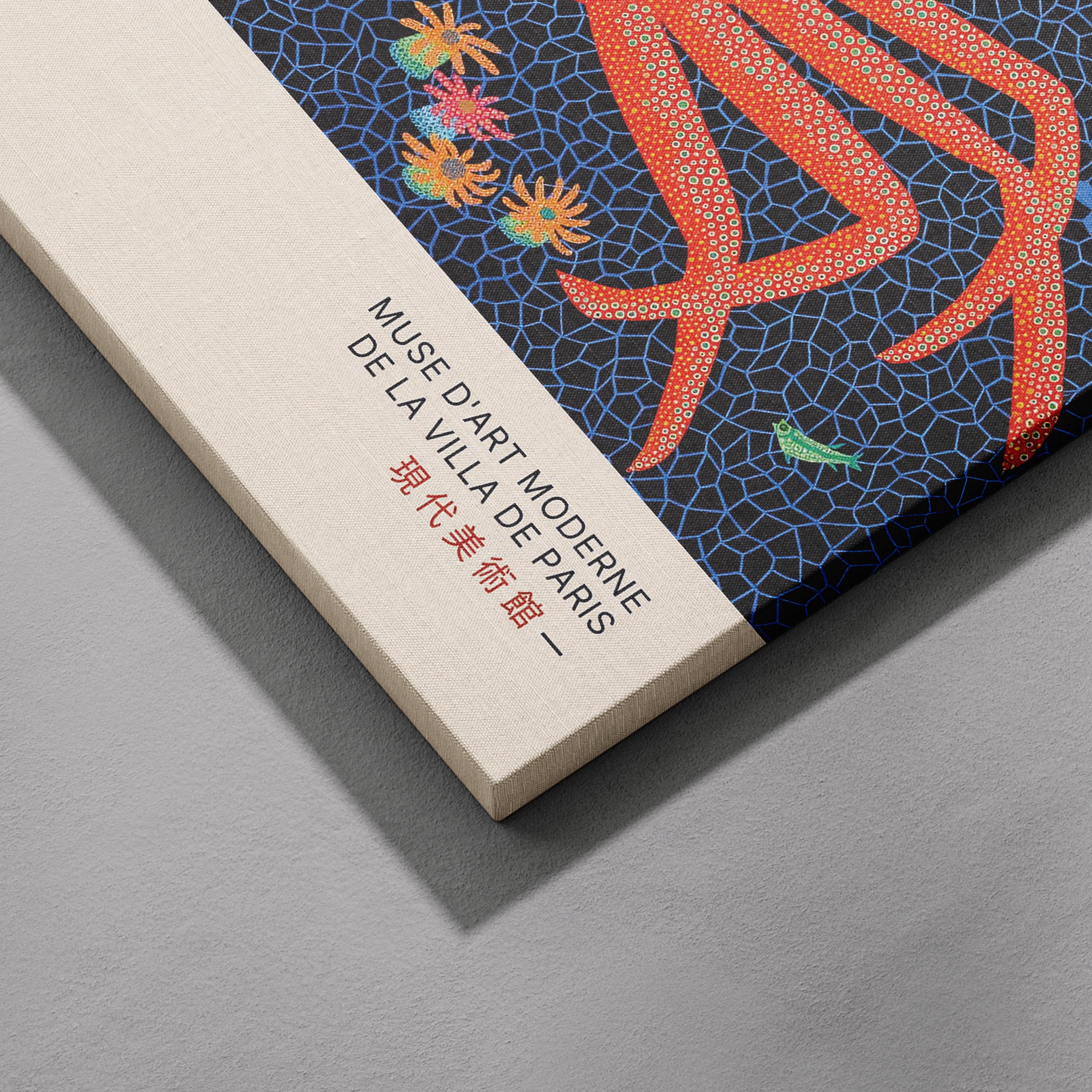 Crab Tokyo 1993 - Yayoi Kusama - Framed Canvas Wall Art Print