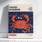 Crab Tokyo 1993 - Yayoi Kusama - Framed Canvas Wall Art Print