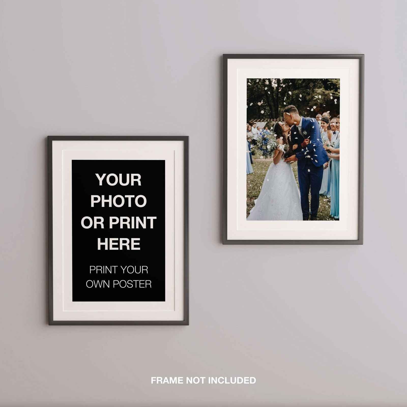 Custom Choose Your Own Personalised Photo - Rolled Poster Wall Art Print - House Prints