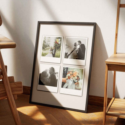 Custom Choose Your Own Photos Personalised Polaroid - Rolled Poster Wall Art Print - House Prints