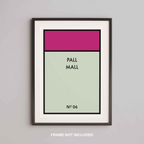 Custom Home Family Board Game Property - Rolled Poster Wall Art Print | House Prints