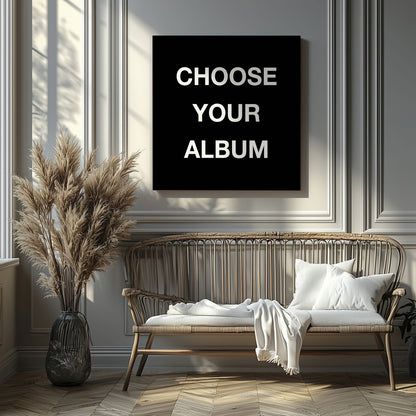 Custom Music Album Artwork Cover - Rolled Poster Wall Art Print - House Prints