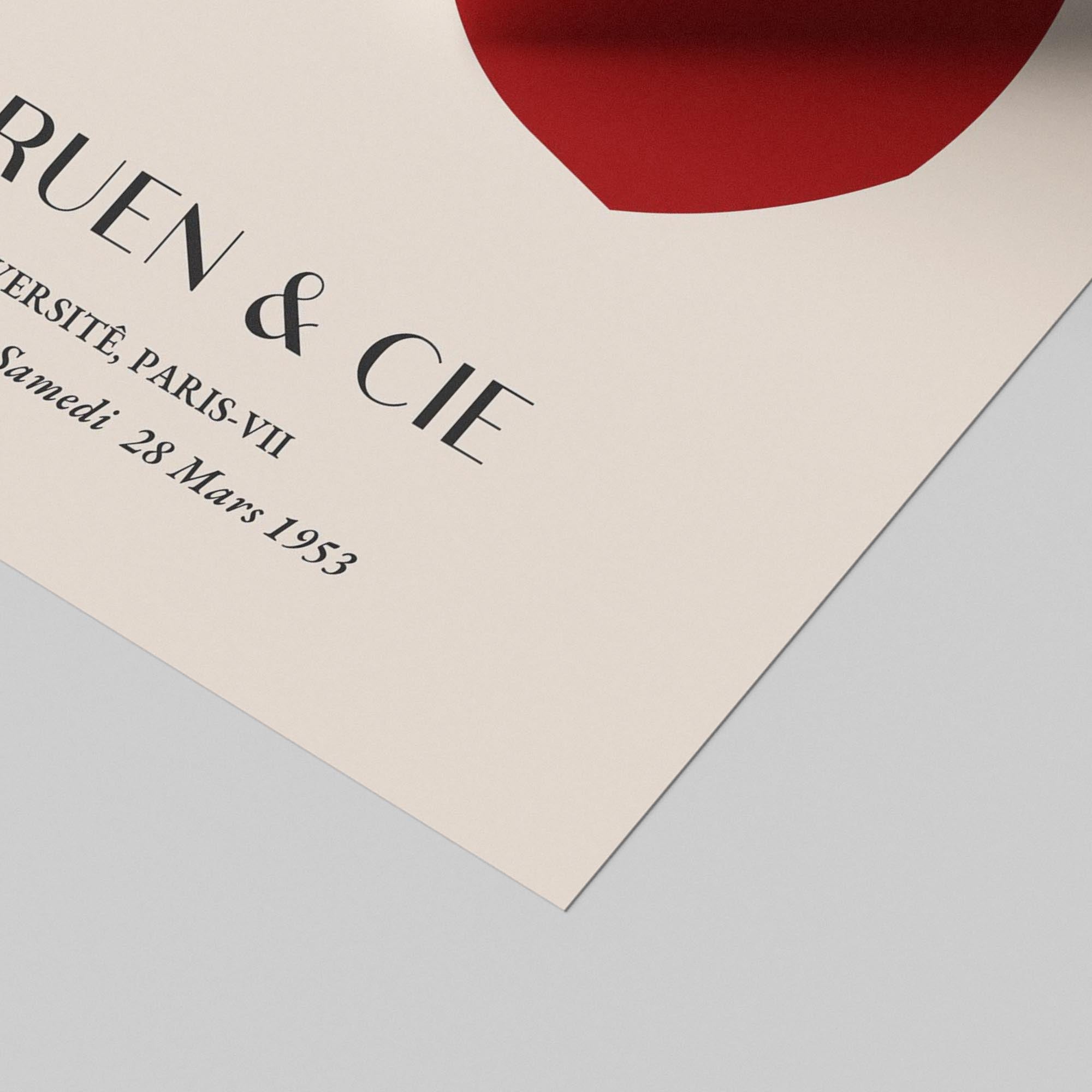 Cut Out Cherry Papiers Découpés - Henri Matisse - Rolled Poster Wall Art Print