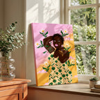 Dancing in the Daisies - Rosalinde Clara - Framed Canvas Wall Art Print | House Prints