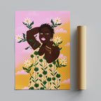 Dancing in the Daisies - Rosalinde Clara - Rolled Poster Wall Art Print | House Prints
