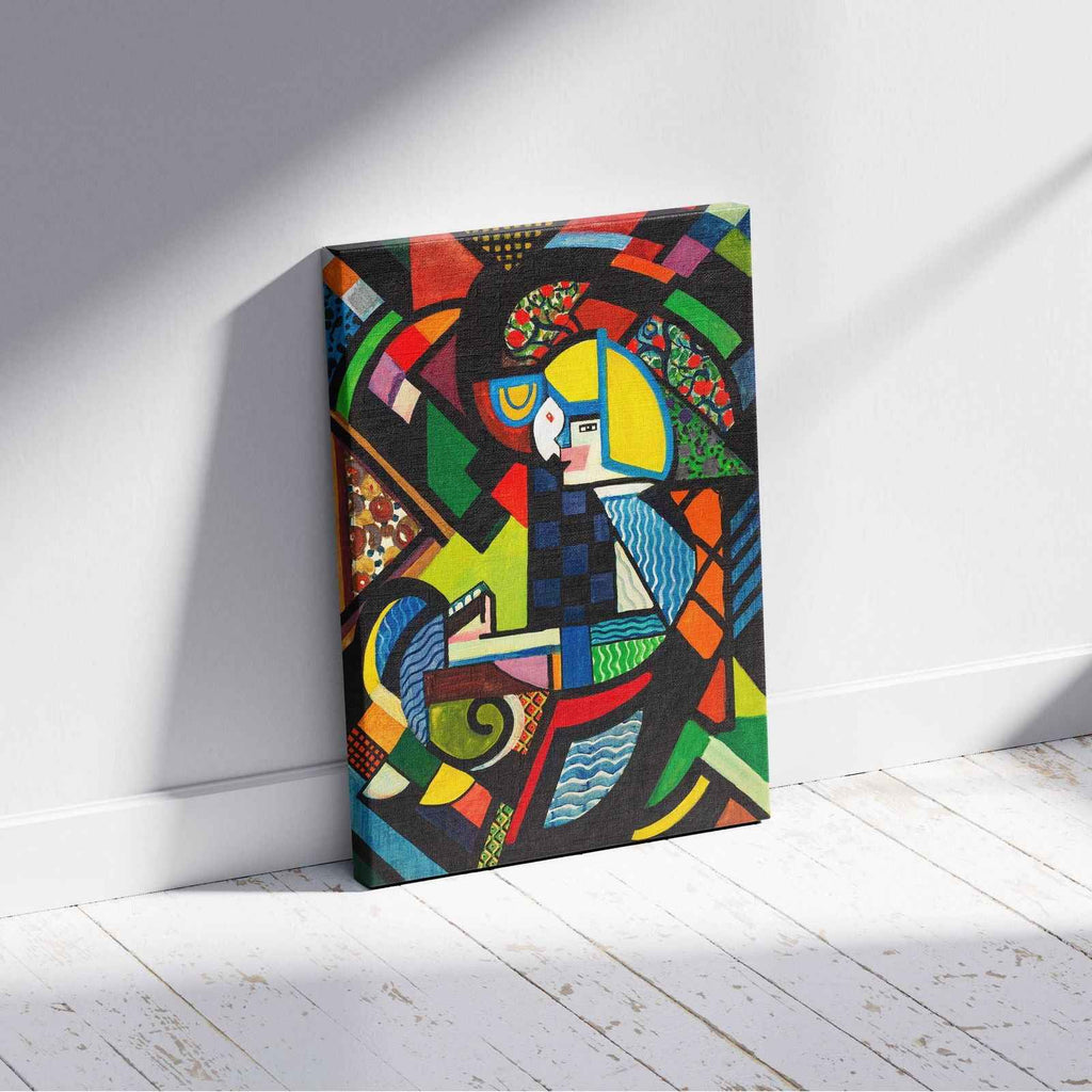 Daughter in a Rocker - Henry Lyman Saÿen - Framed Canvas Wall Art Print | House Prints