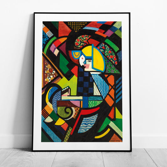 Daughter in a Rocker - Henry Lyman Saÿen - Rolled Poster Wall Art Print - House Prints