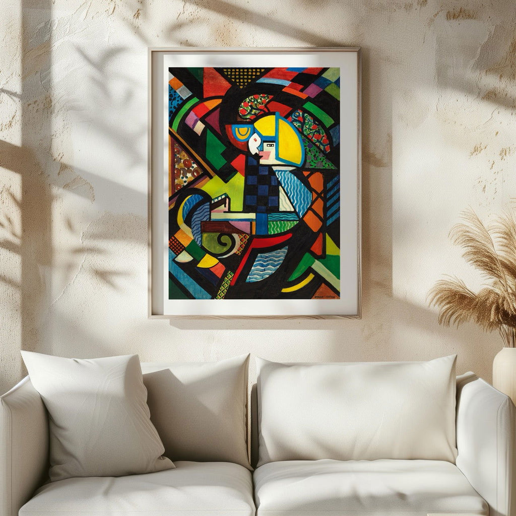 Daughter in a Rocker - Henry Lyman Saÿen - Rolled Poster Wall Art Print | House Prints