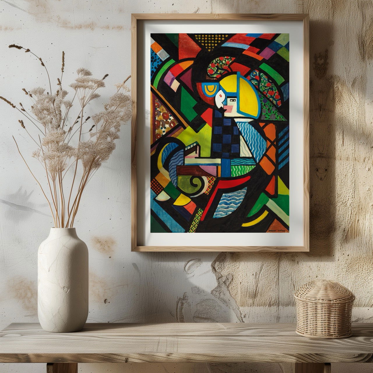 Daughter in a Rocker - Henry Lyman Saÿen - Rolled Poster Wall Art Print | House Prints