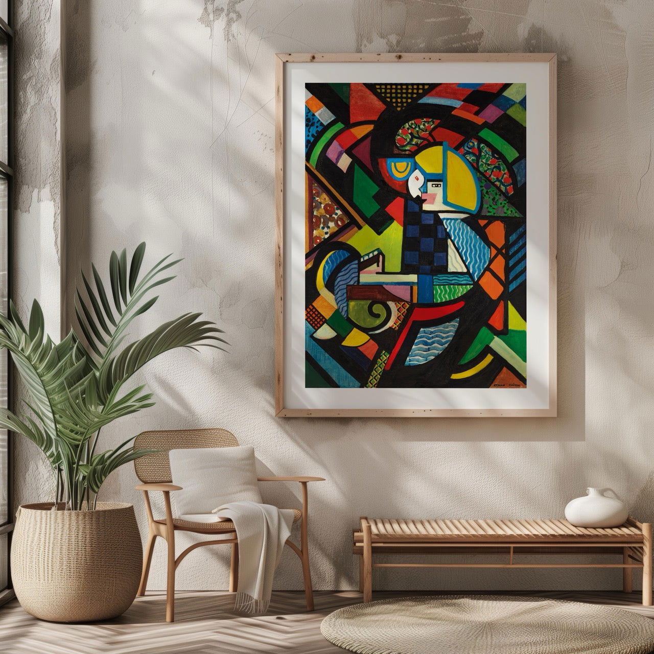 Daughter in a Rocker - Henry Lyman Saÿen - Rolled Poster Wall Art Print | House Prints