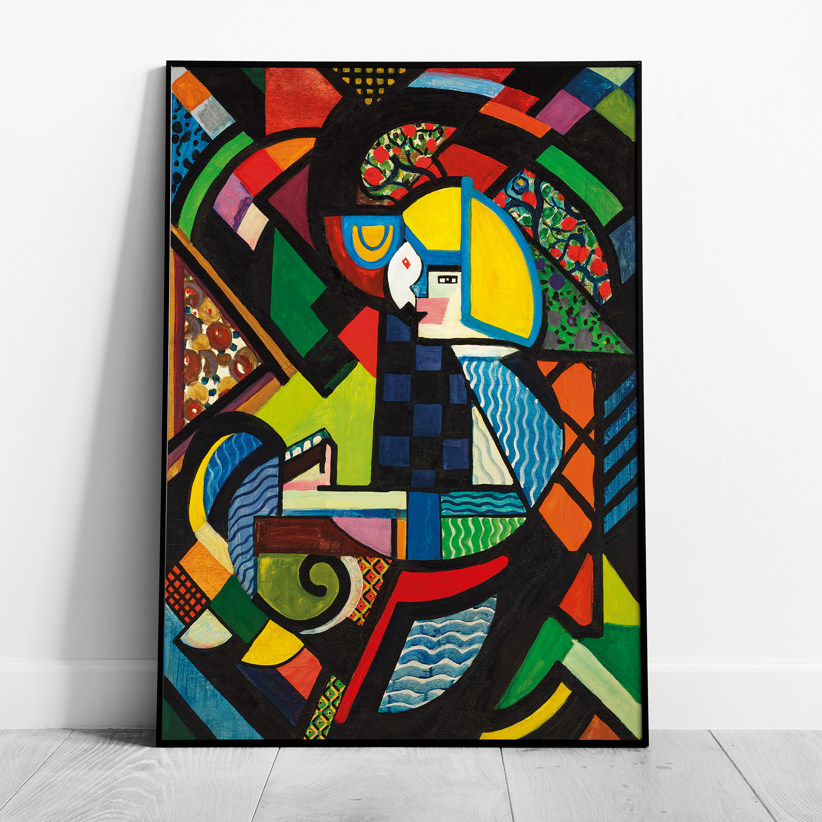 Daughter in a Rocker - Henry Lyman Saÿen - Rolled Poster Wall Art Print | House Prints