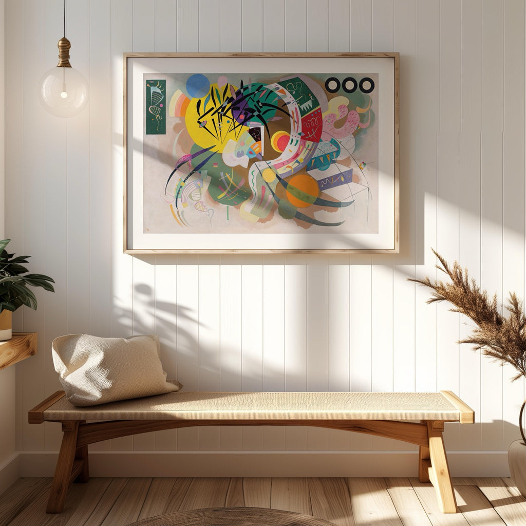 Dominant Curve - Wassily Kandinsky - Rolled Poster Wall Art Print | House Prints