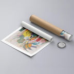 Dominant Curve - Wassily Kandinsky - Rolled Poster Wall Art Print | House Prints