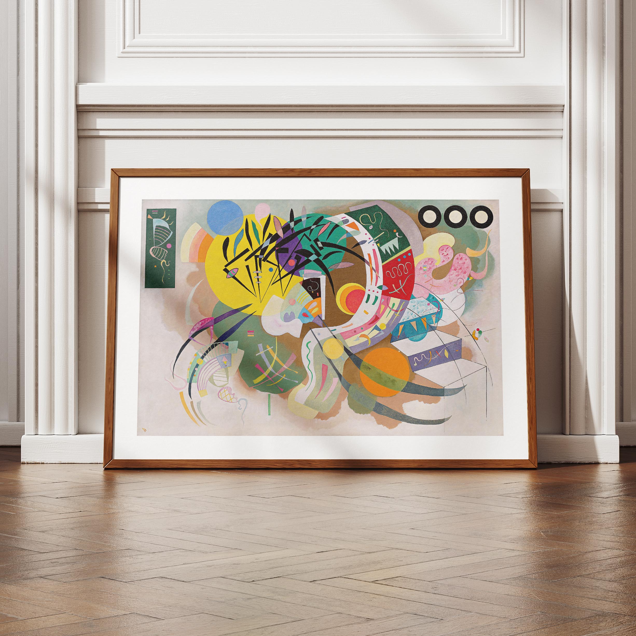 Dominant Curve - Wassily Kandinsky - Rolled Poster Wall Art Print