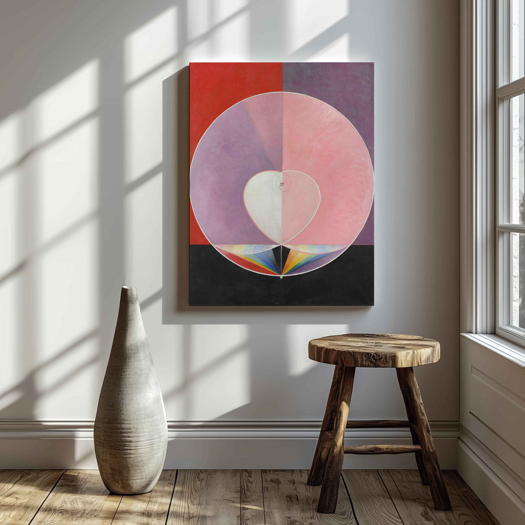 Doves No. 2 - Hilma af Klint - Framed Canvas Wall Art Print
