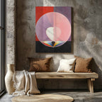 Doves No. 2 - Hilma af Klint - Framed Canvas Wall Art Print