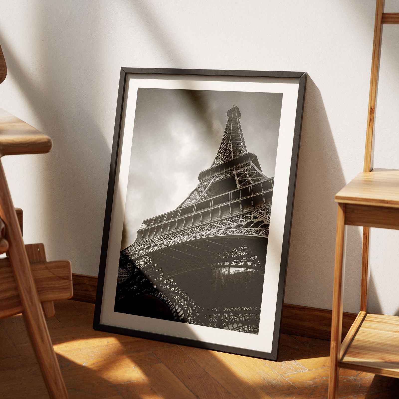 Eiffel Tower Paris France City Landmark - Rolled Poster Wall Art Print | House Prints