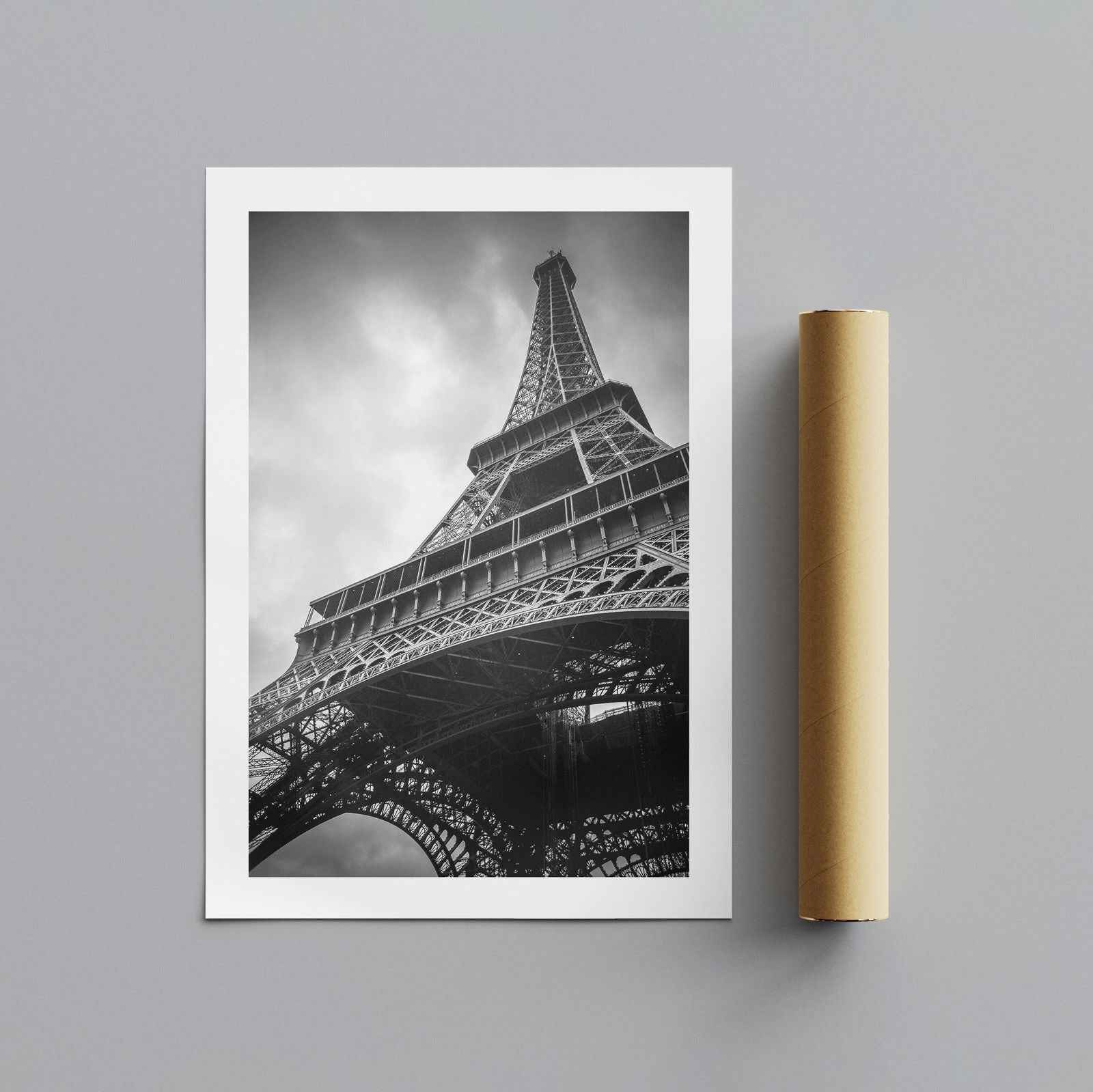 Eiffel Tower Paris France City Landmark - Rolled Poster Wall Art Print | House Prints