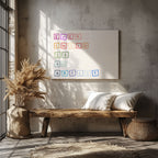 Every Child is an Artist Nursery Quote - Framed Canvas Wall Art Print | House Prints