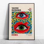 Eyes Tokyo 1993 - Yayoi Kusama - Rolled Poster Wall Art Print | House Prints