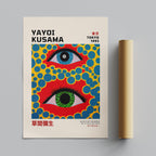 Eyes Tokyo 1993 - Yayoi Kusama - Rolled Poster Wall Art Print | House Prints