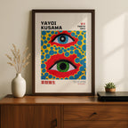 Eyes Tokyo 1993 - Yayoi Kusama - Rolled Poster Wall Art Print | House Prints