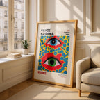 Eyes Tokyo 1993 - Yayoi Kusama - Rolled Poster Wall Art Print | House Prints