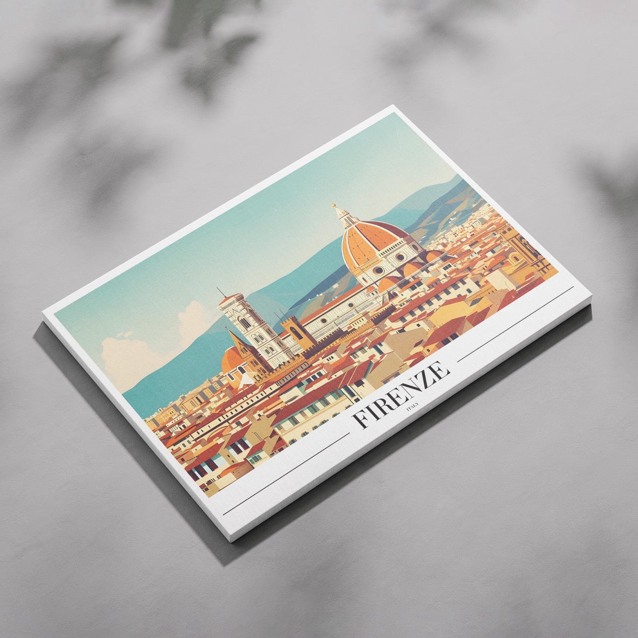 Timeless Firenze Italy World Travel - Framed Canvas Wall Art Print | House Prints