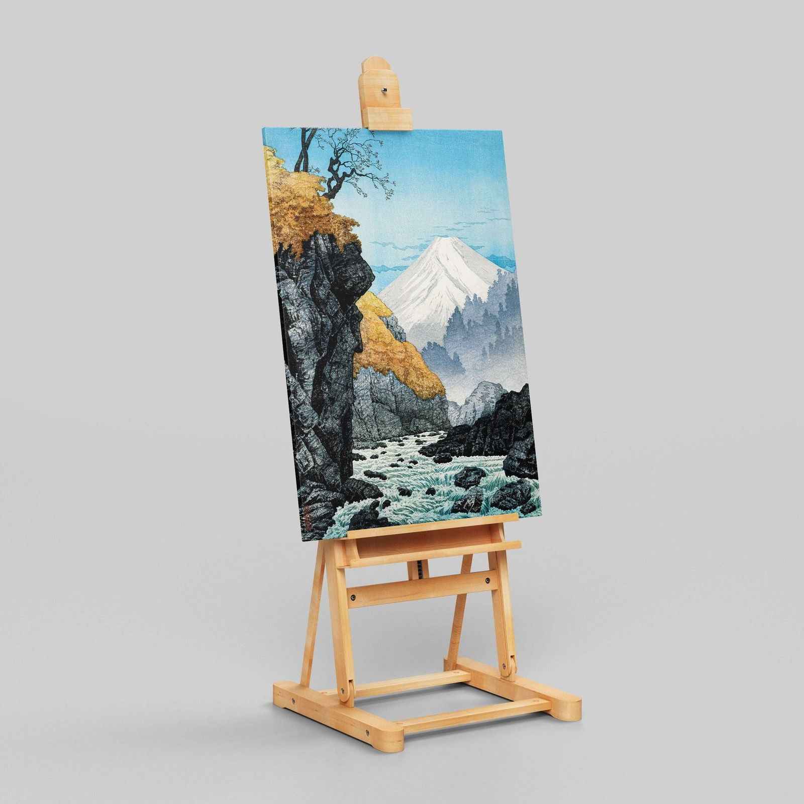 Foot of Mount Ashitaka - Hiroaki Takahashi - Framed Canvas Wall Art Print - House Prints