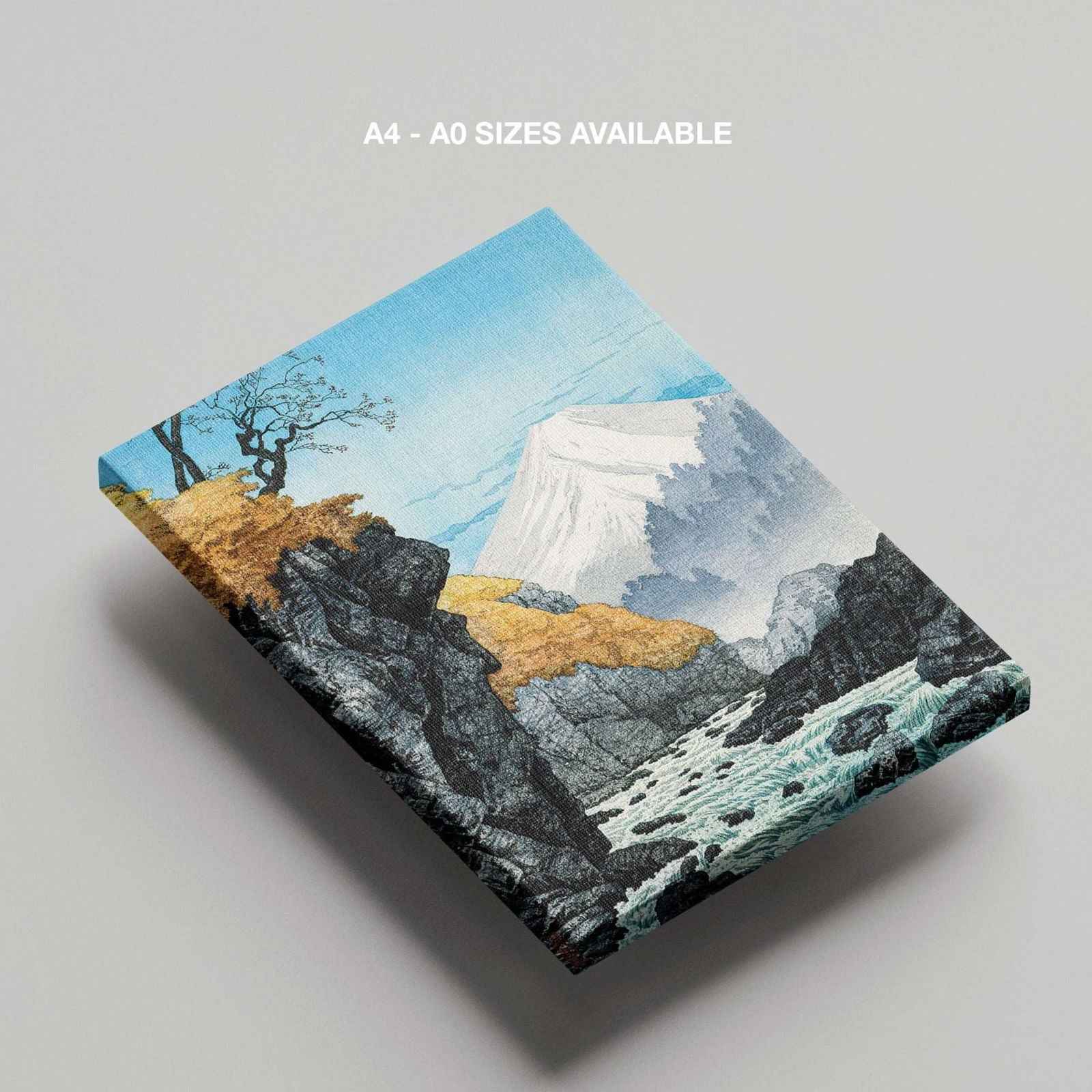Foot of Mount Ashitaka - Hiroaki Takahashi - Framed Canvas Wall Art Print - House Prints