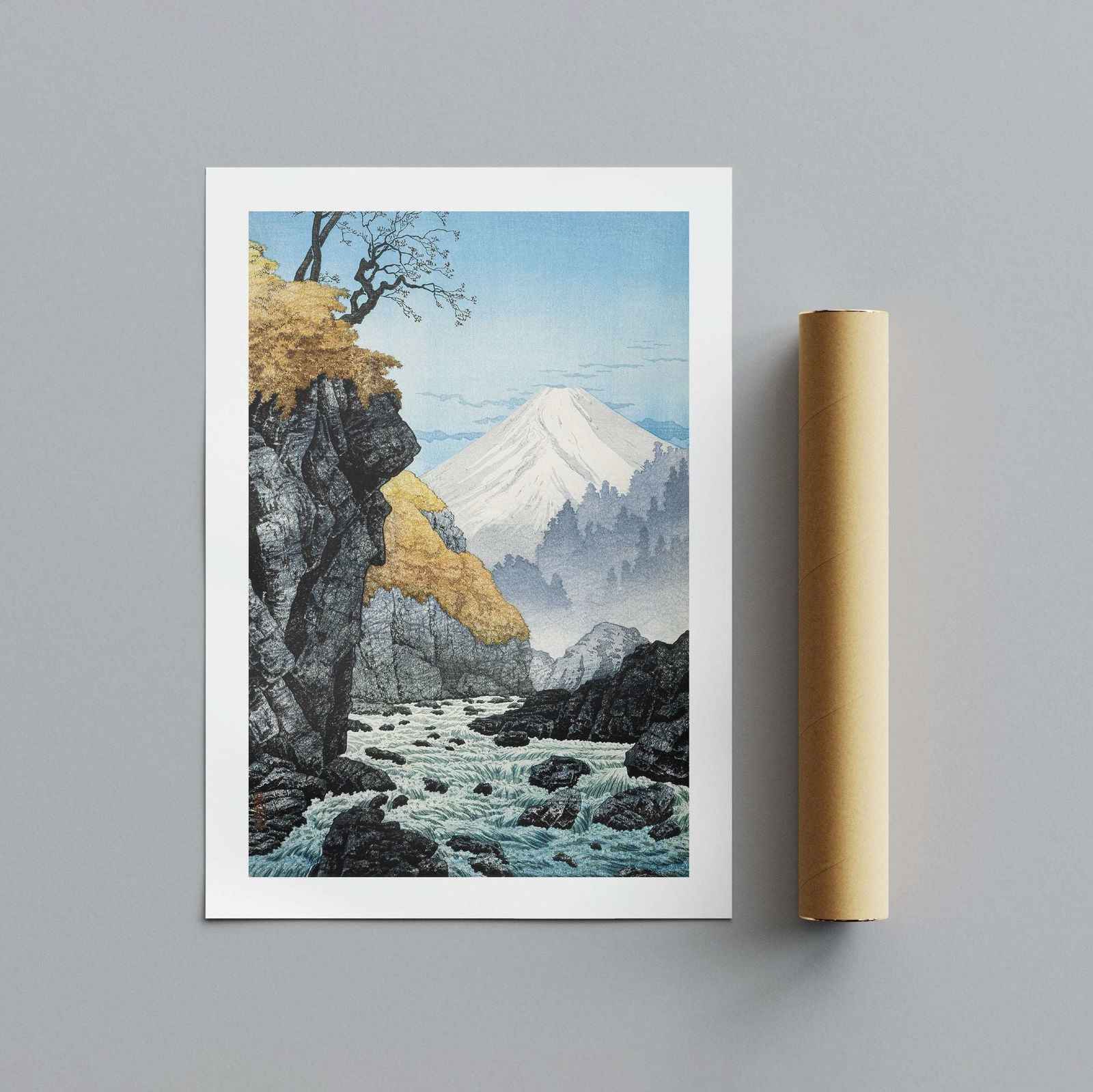 Foot of Mount Ashitaka - Hiroaki Takahashi - Rolled Poster Wall Art Print - House Prints