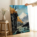 Foot of Mount Ashitaka - Hiroaki Takahashi - Framed Canvas Wall Art Print | House Prints