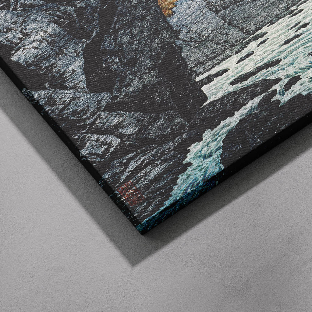 Foot of Mount Ashitaka - Hiroaki Takahashi - Framed Canvas Wall Art Print | House Prints