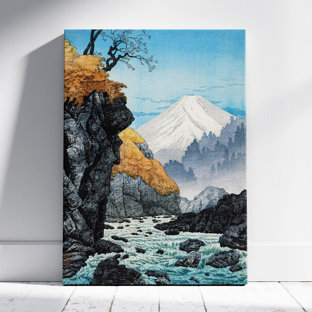 Foot of Mount Ashitaka - Hiroaki Takahashi - Framed Canvas Wall Art Print | House Prints