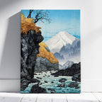 Foot of Mount Ashitaka - Hiroaki Takahashi - Framed Canvas Wall Art Print | House Prints