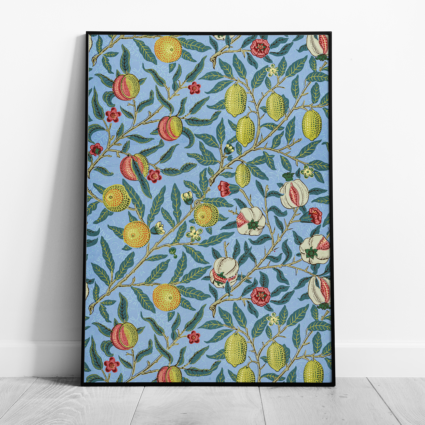 Four Fruits - William Morris - Rolled Poster Wall Art Print | House Prints