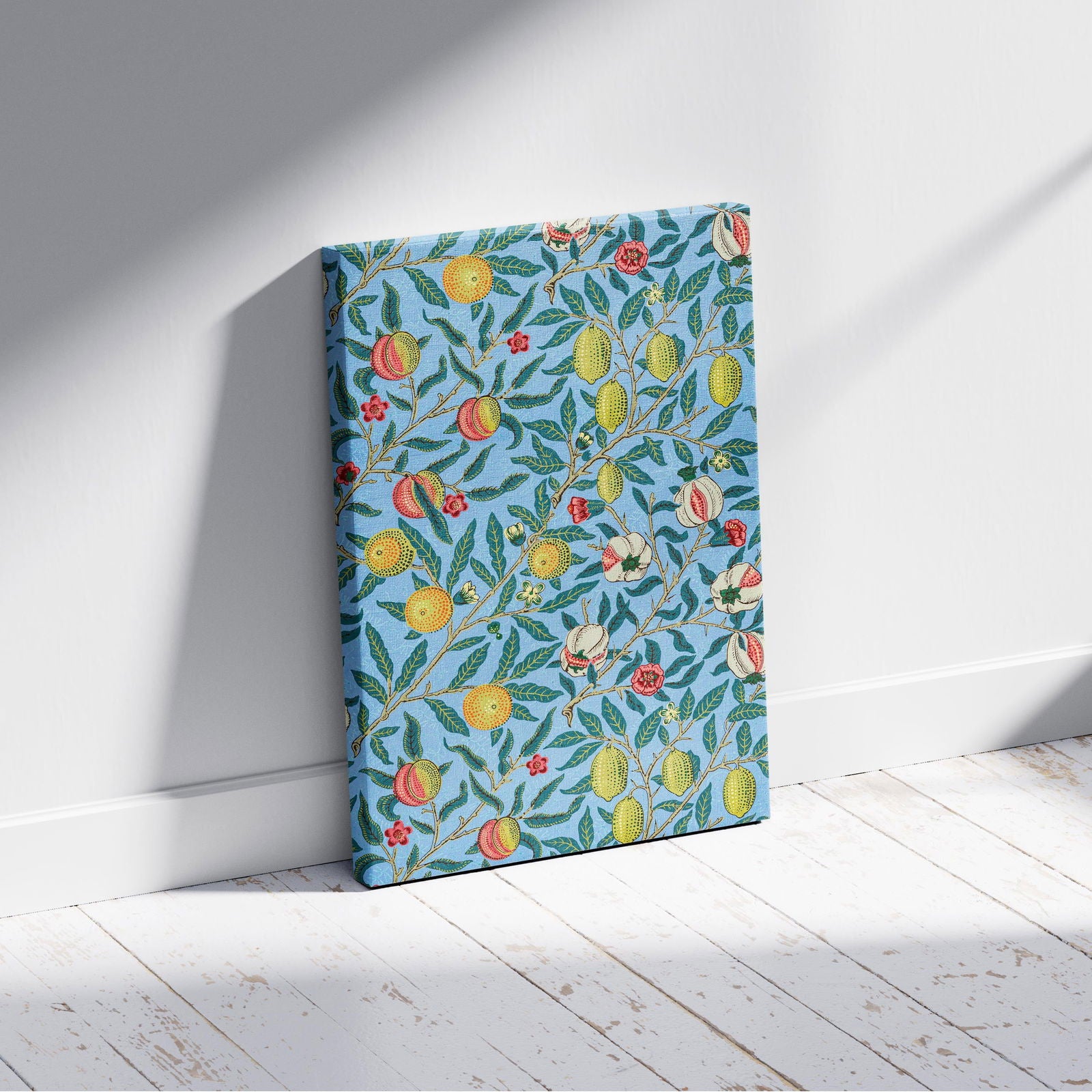 Four Fruits - William Morris - Framed Canvas Wall Art Print | House Prints