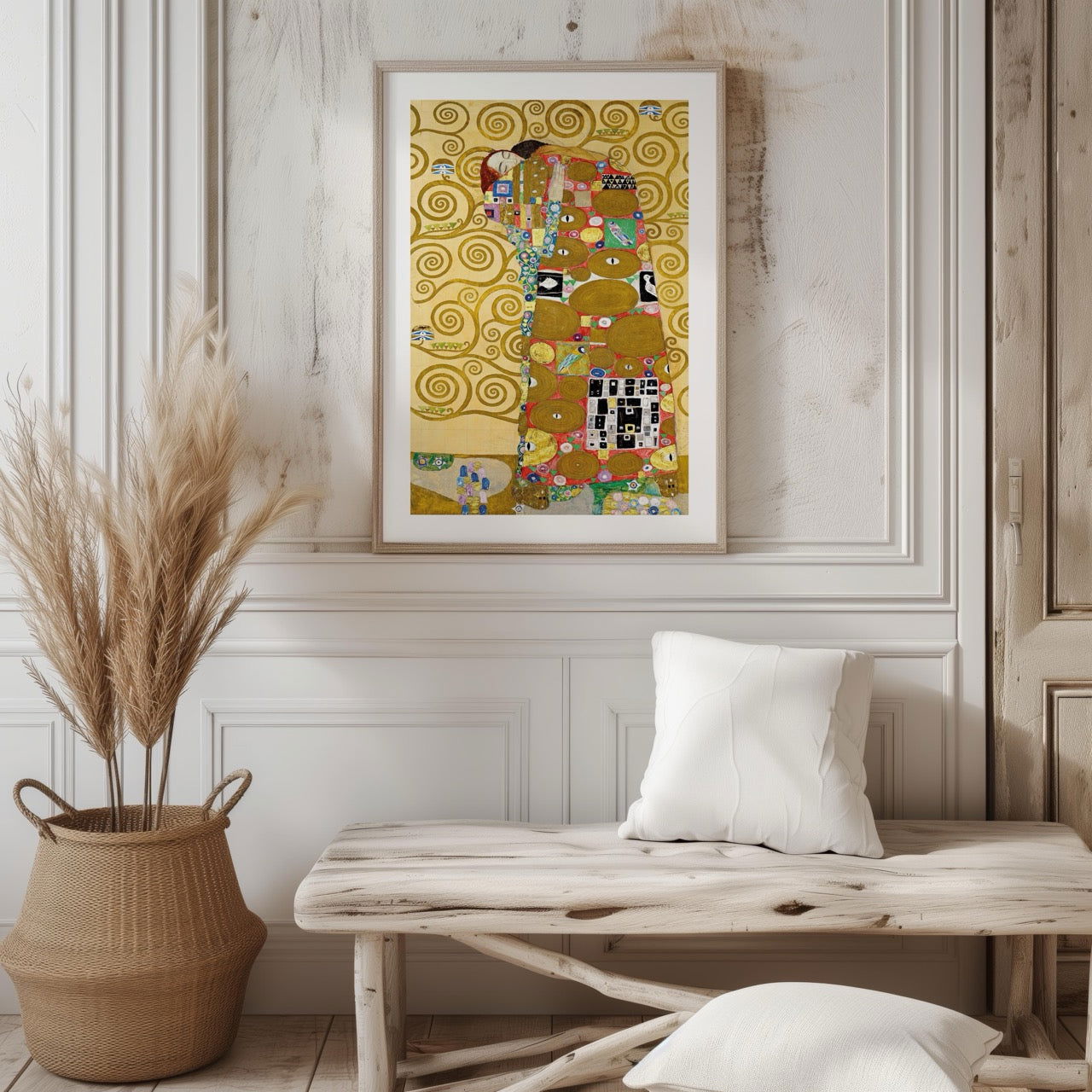 Fulfillment - Gustav Klimt  - Rolled Poster Wall Art Print - House Prints