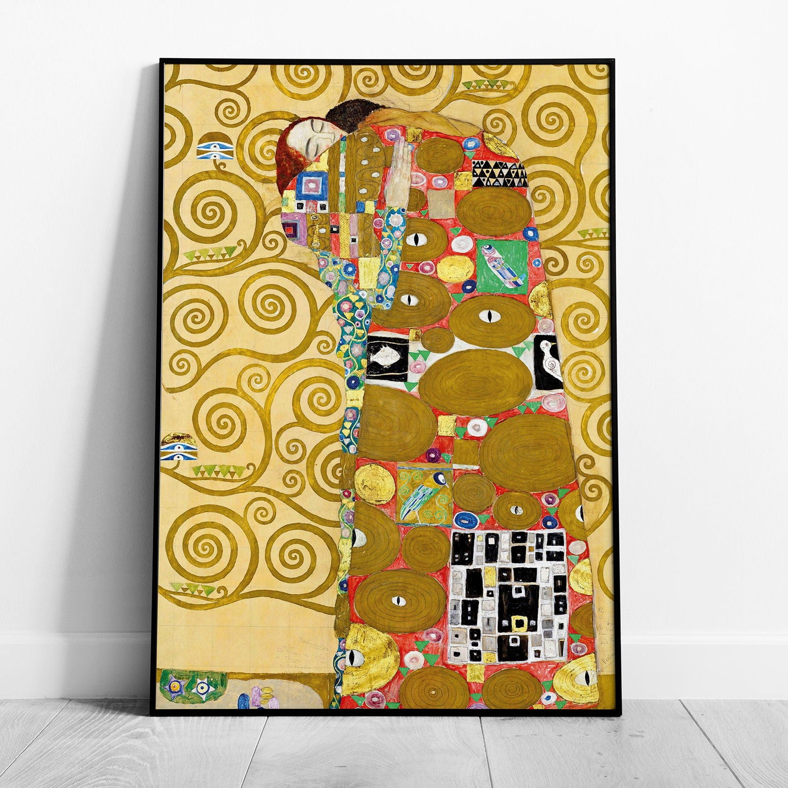Fulfillment - Gustav Klimt  - Rolled Poster Wall Art Print - House Prints