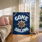 Gone Sailing - Seta Zakian - Framed Canvas Wall Art Print
