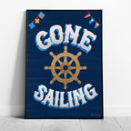 Gone Sailing - Seta Zakian - Rolled Poster Wall Art Print