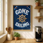 Gone Sailing - Seta Zakian - Rolled Poster Wall Art Print